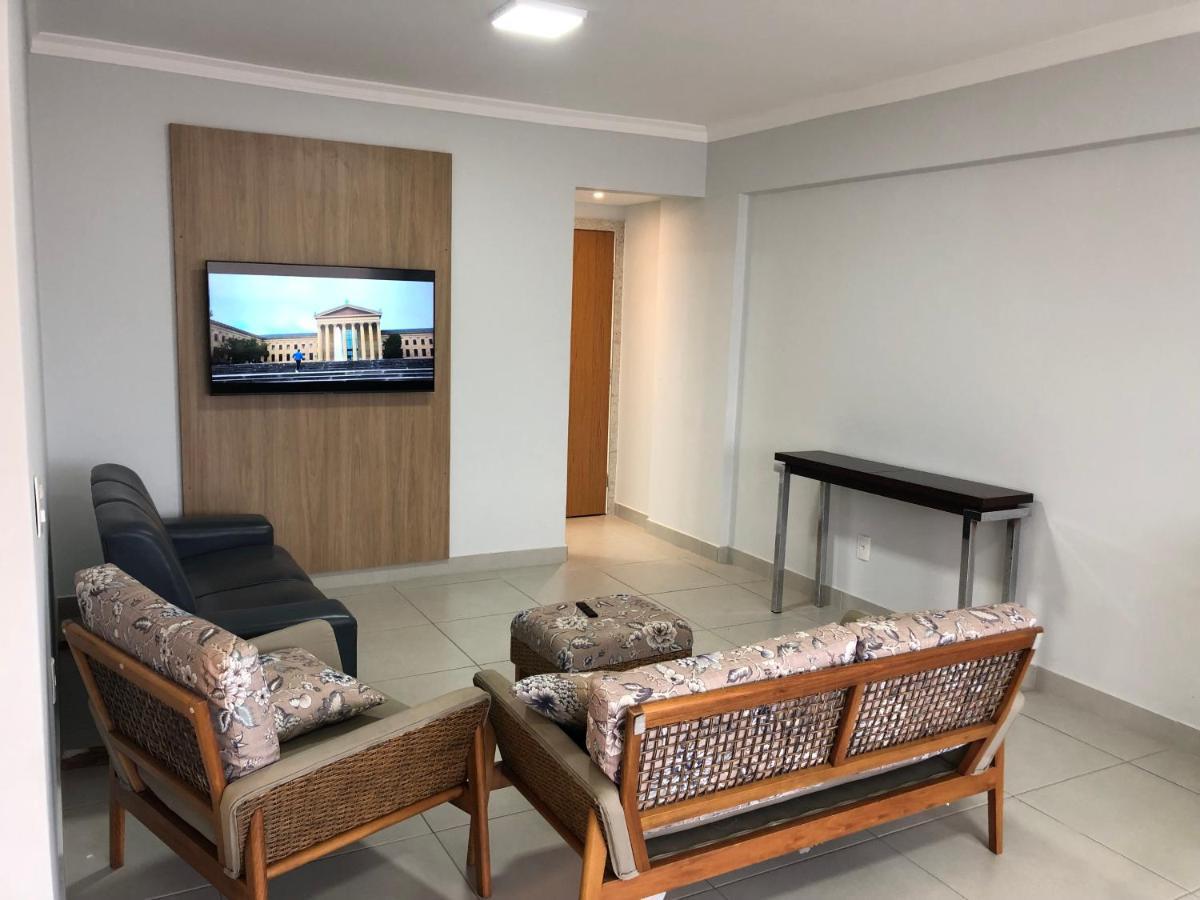 Alto Padrao - Apartamento De 3 Quartos Na Badalada Praia Do Morro A Poucos Passos Da Areia - Elevador -Wi-Fi 구아라파리 외부 사진